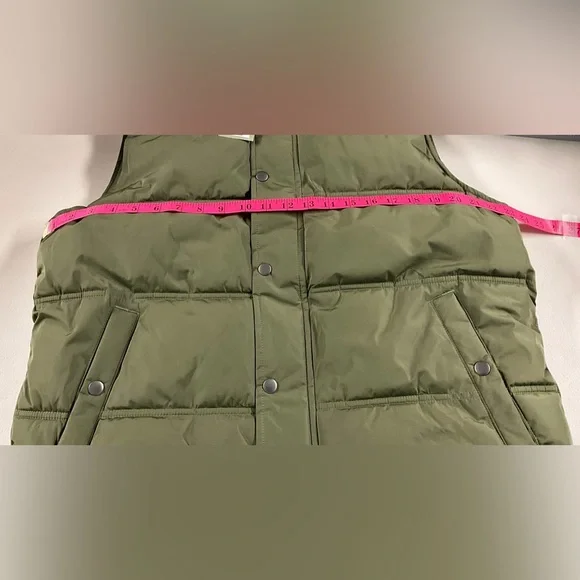 Goodfellow & Co Olive Green Puffer Vest - Picture 5 of 11